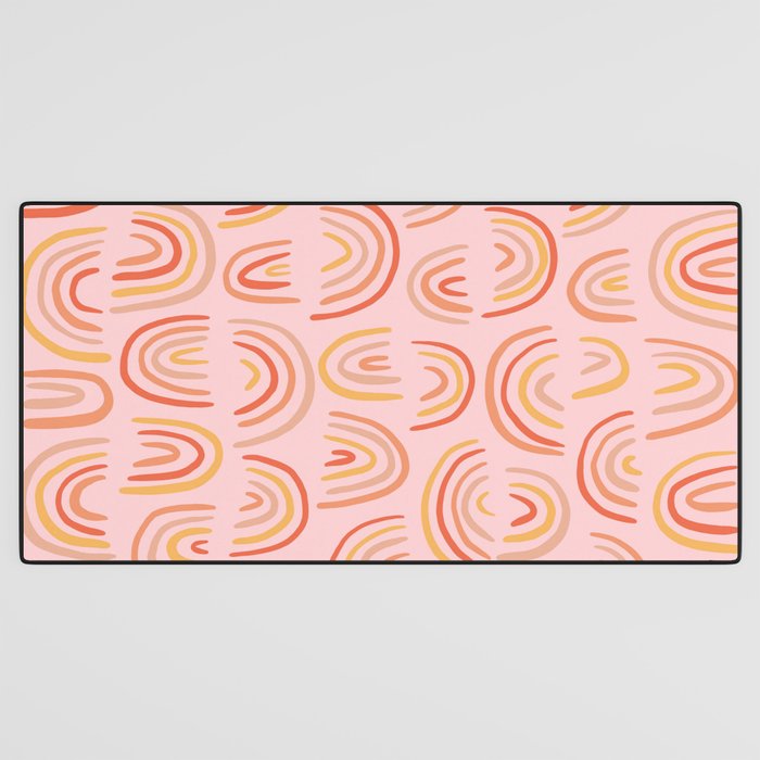 Rainbow Print Desk Mat Gallery Image 3