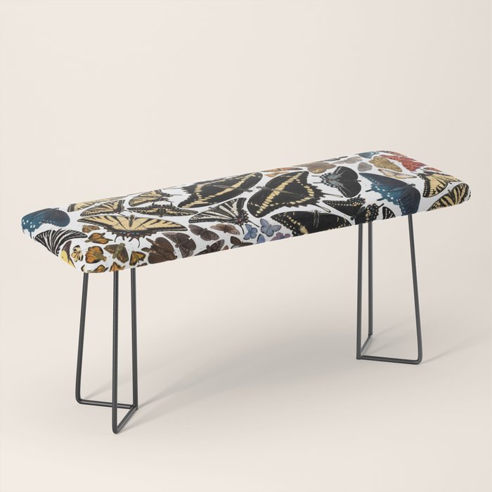 Butterflies of North America Pattern Bench Gallery Image 1