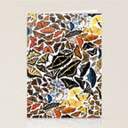 Butterflies of North America Pattern Stationery Card Gallery Image 2