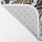 Butterflies of North America Pattern Bath Mat Gallery Image 2