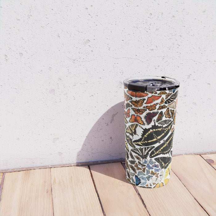 Butterflies of North America Pattern Travel Mug Gallery Image 4