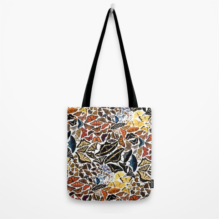 Butterflies of North America Pattern Tote Bag Gallery Image 2