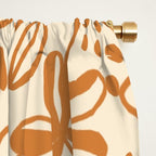 Retro strawberries Window Curtain Gallery Image 2