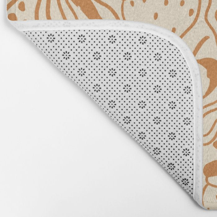 Retro strawberries Bath Mat Gallery Image 2