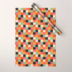 Bold Colorful Checks Pattern - Small XVIII Wrapping Paper Gallery Image 1