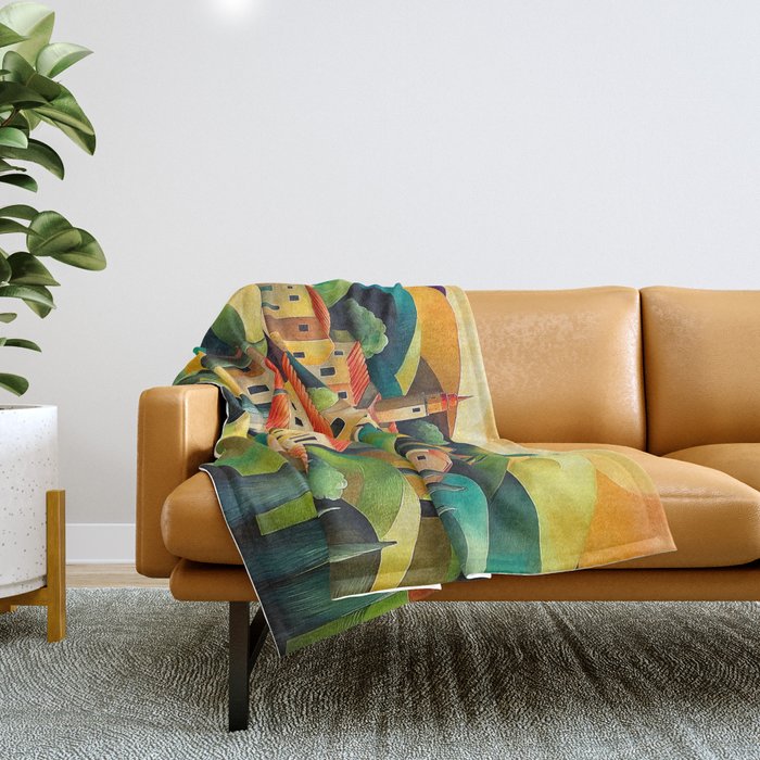 Eternal Tuscany Throw Blanket Gallery Image 1