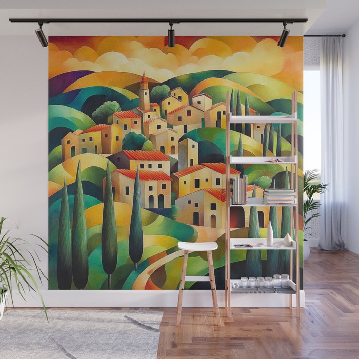 Eternal Tuscany Wall Mural Gallery Image 1