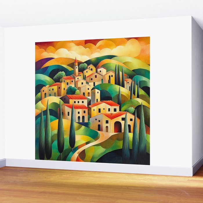 Eternal Tuscany Wall Mural Gallery Image 2