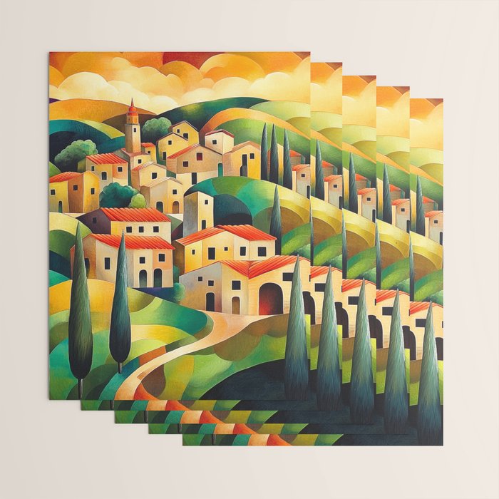 Eternal Tuscany Wrapping Paper Gallery Image 3