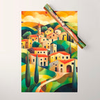 Eternal Tuscany Wrapping Paper Gallery Image 1
