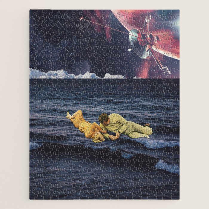 to be Reborn from a sea of Optimism Jigsaw Puzzle