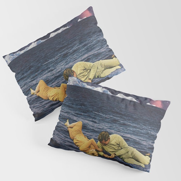 to be Reborn from a sea of Optimism Pillow Sham Gallery Image 1