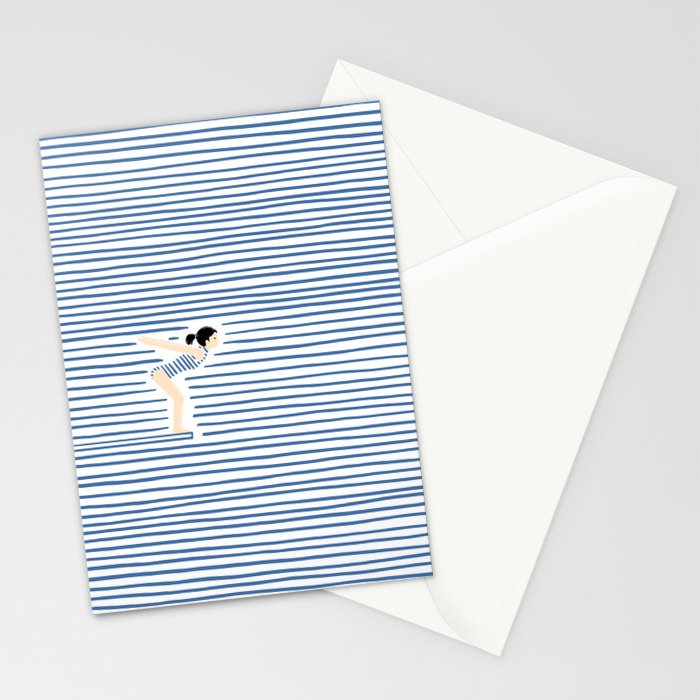 Make a Splash Stationery Card Gallery Image 2
