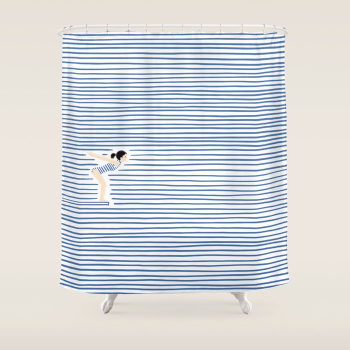 Make a Splash Shower Curtain Gallery Image 1