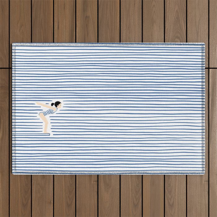 Make a Splash Outdoor Rug Gallery Image 1
