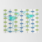 Mid-Century Modern Atomic Art Cocktails 1.0 Rug Gallery Image 2