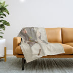 the first plant · M 2 Throw Blanket Gallery Image 1
