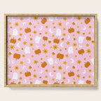 Is It Fall Yet in Pink Serving Tray Gallery Image 1
