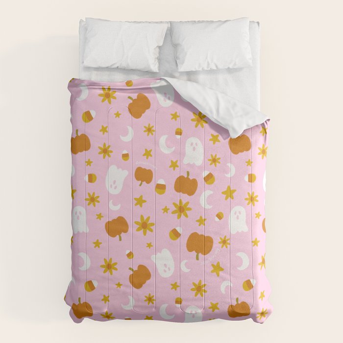 Is It Fall Yet in Pink Comforter Gallery Image 6