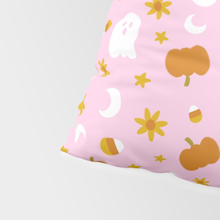 Is It Fall Yet in Pink Pillow Sham Gallery Image 4