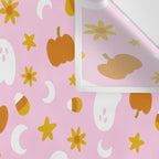 Is It Fall Yet in Pink Wall Tapestry Gallery Image 3