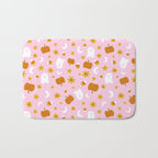 Is It Fall Yet in Pink Bath Mat Gallery Image 1