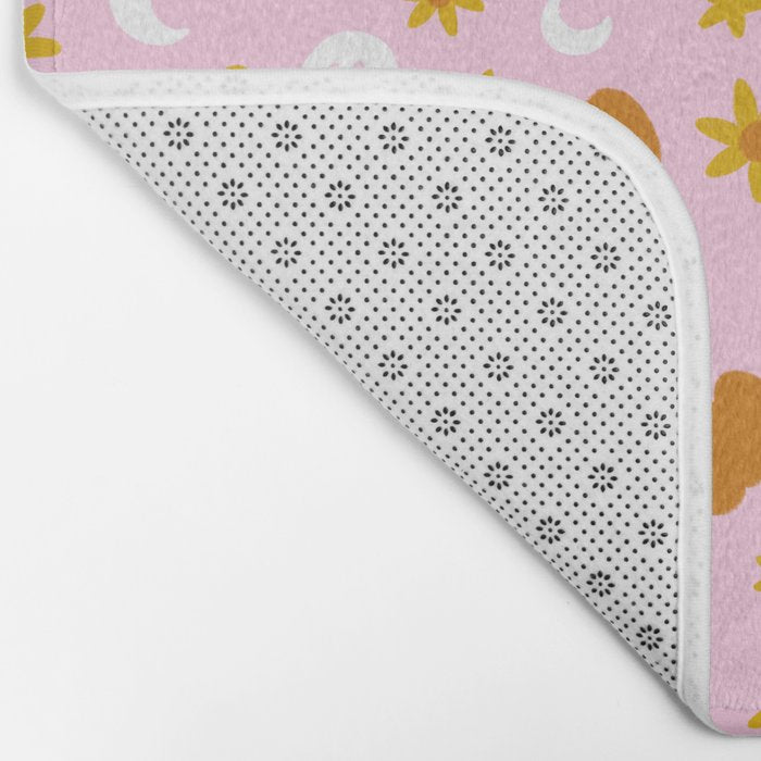 Is It Fall Yet in Pink Bath Mat Gallery Image 2