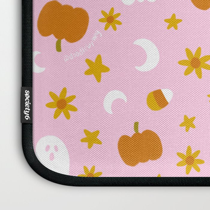 Is It Fall Yet in Pink Laptop Sleeve Gallery Image 3