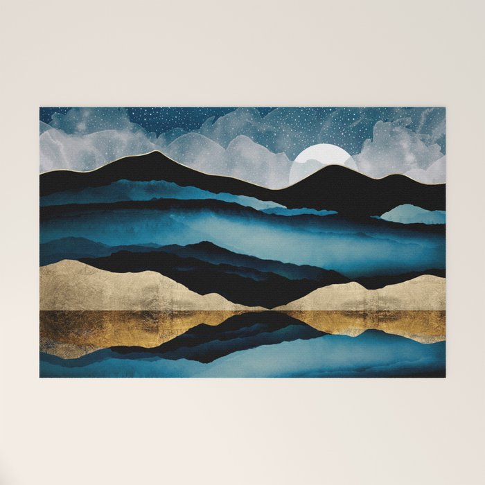 Midnight Mountain Welcome Mat Gallery Image 1