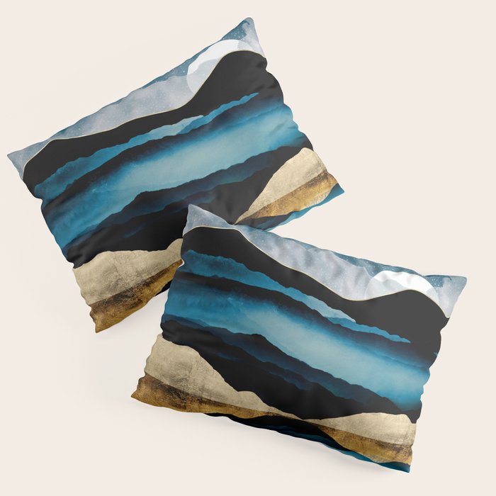Midnight Mountain Pillow Sham Gallery Image 1