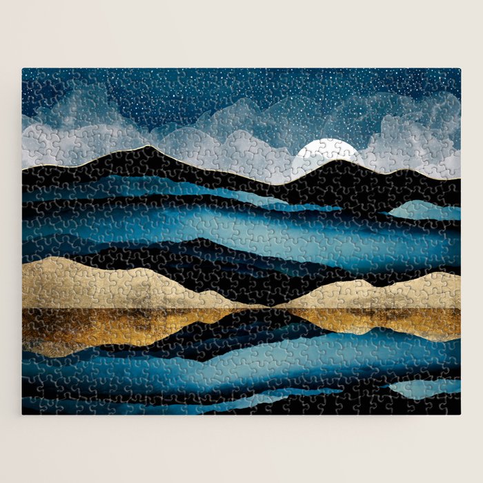 Midnight Mountain Jigsaw Puzzle Gallery Image 1