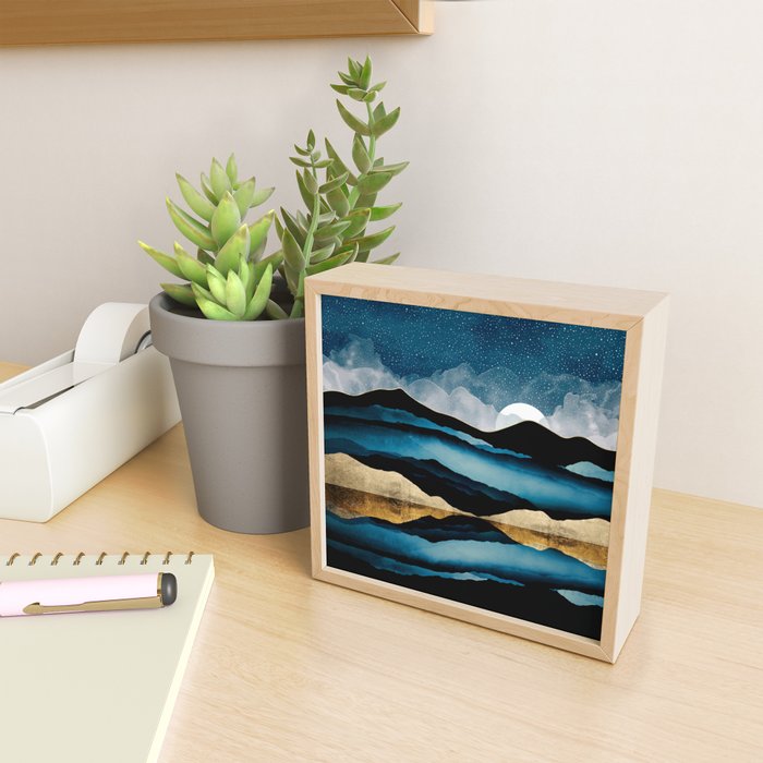 Midnight Mountain Mini Art Print Gallery Image 2