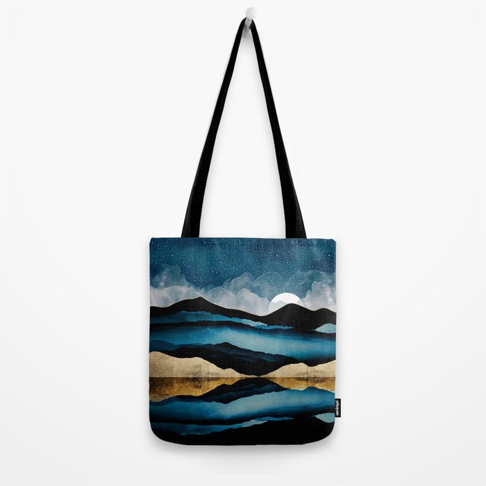 Midnight Mountain Tote Bag Gallery Image 2