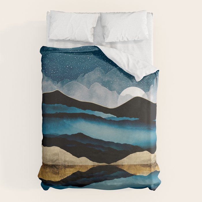 Midnight Mountain Duvet Cover Gallery Image 6