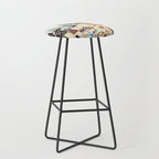 Anna Mary Robertson 'Grandma' Moses Thanksgiving American Folk Art Stool Gallery Image 1