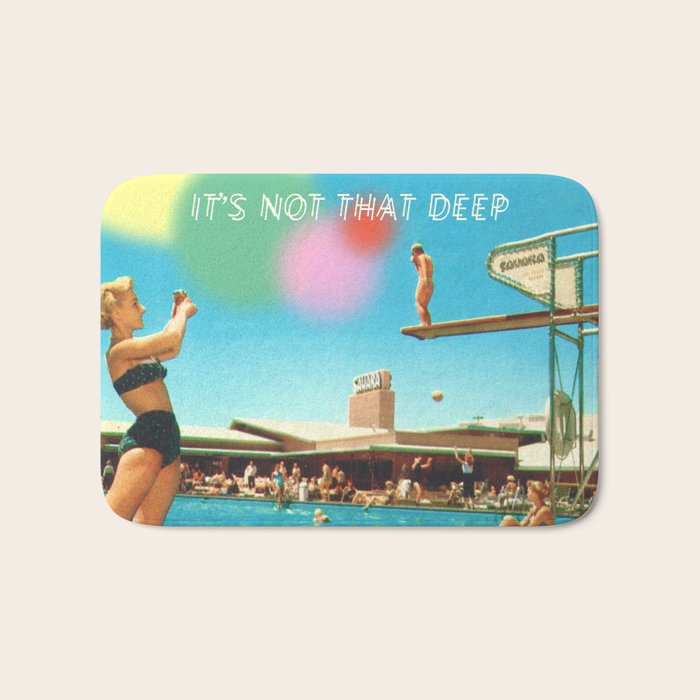 It's not that deep Bath Mat Gallery Image 1