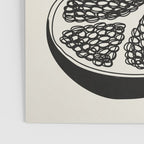 Line Art Pomegranates 1 Poster Gallery Image 3