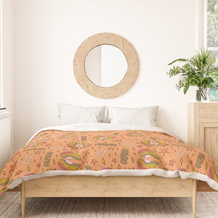 Gemini Print Duvet Cover Gallery Image 3