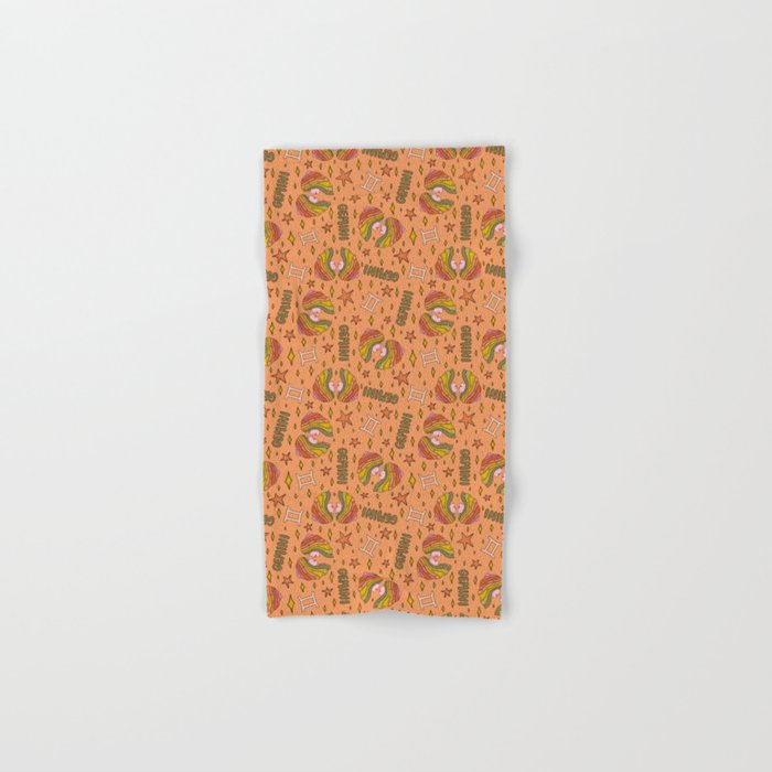 Gemini Print Bath Towel Gallery Image 1