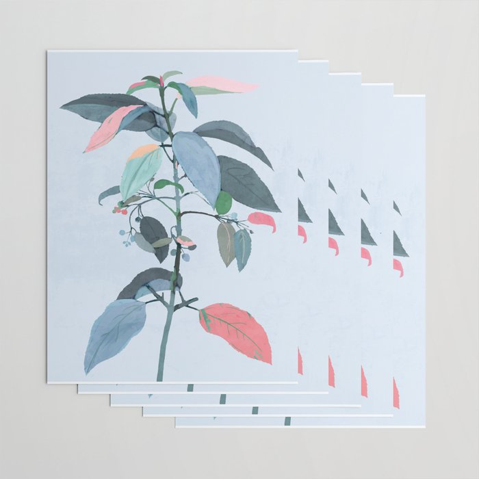 minimal plant 38 Wrapping Paper Gallery Image 3