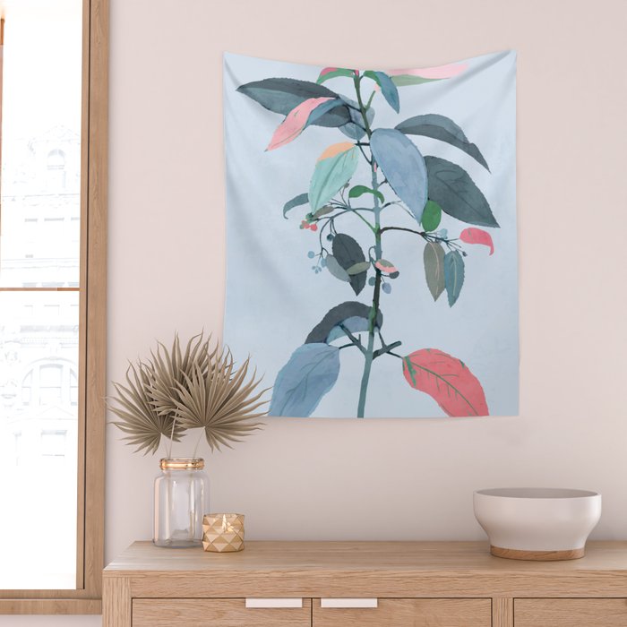 minimal plant 38 Wall Tapestry Gallery Image 2