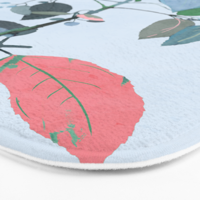 minimal plant 38 Bath Mat Gallery Image 3