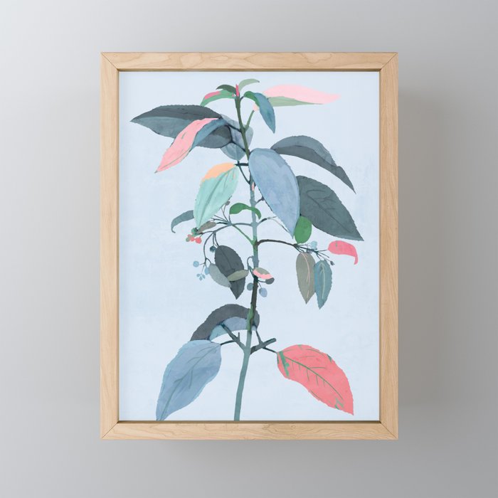 minimal plant 38 Mini Art Print Gallery Image 1