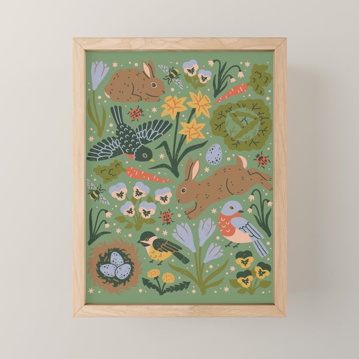 Springtime Mini Art Print Gallery Image 1