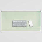 I Am Peaceful abstract photography water long exposure Desk Mat Gallery Image 1