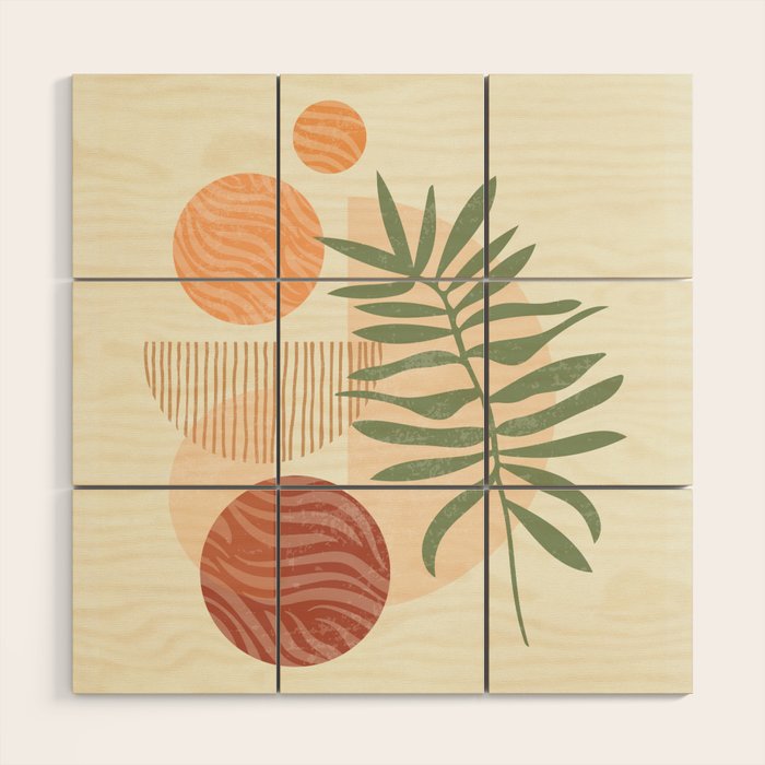 Blurred Lines Wood Wall Art Gallery Image 1