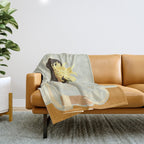 The Chrysanthemum Throw Blanket Gallery Image 1