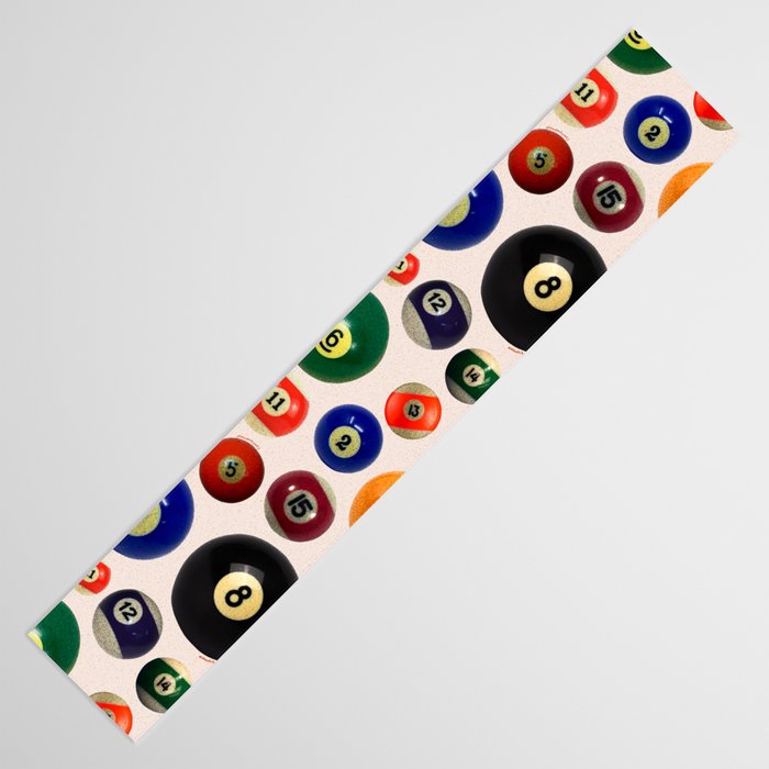 Pool Collage Print Table Runner Gallery Image 3