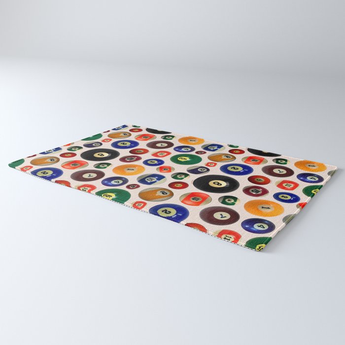 Pool Collage Print Rug Gallery Image 3