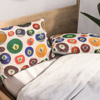 Pool Collage Print Pillow Sham Gallery Image 2